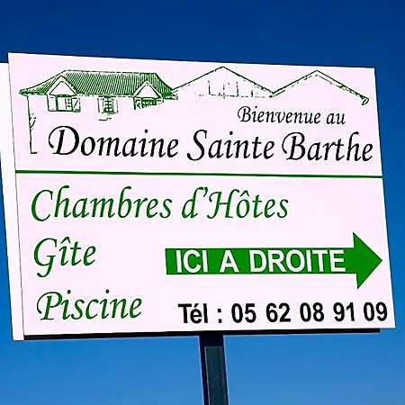 Domaine Sainte Barthe, Entre Marciac Et Nogaro Bed and Breakfast Aignan